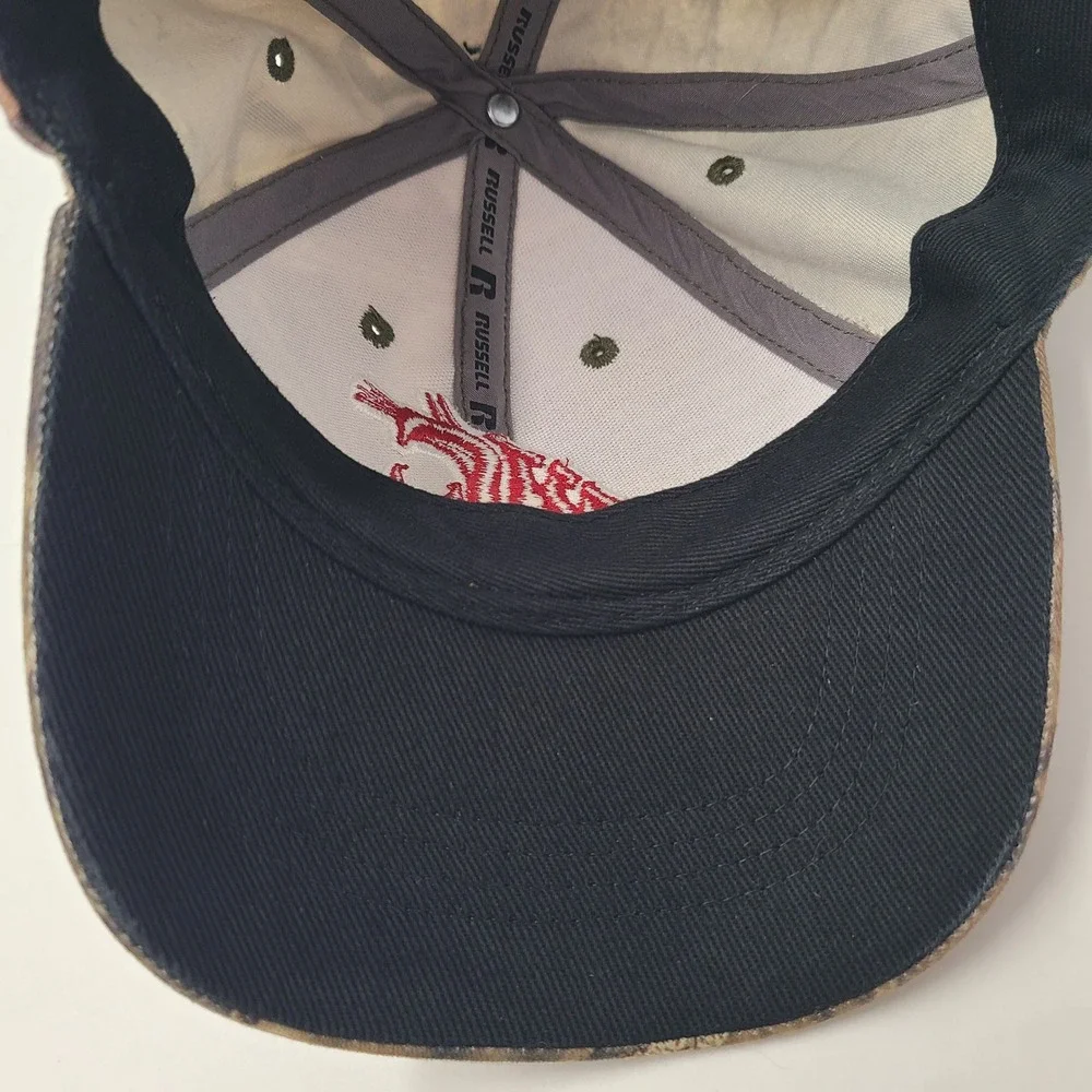 Washington State Cougars Hat Adjustable Russell Camo Green Brown NCAA University
